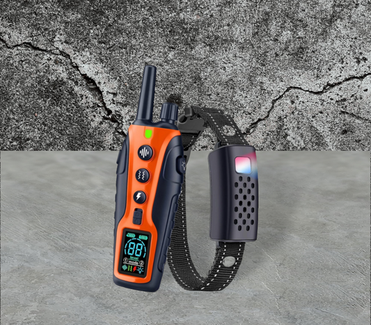 BARKAHOLICS® RS3 Remote Dog Training Shock Collar 1-2 Dogs 1000m S/M/L